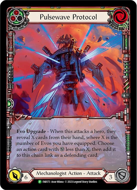 Pulsewave Protocol - FAB173 — Flesh and Blood: Promo Cards card