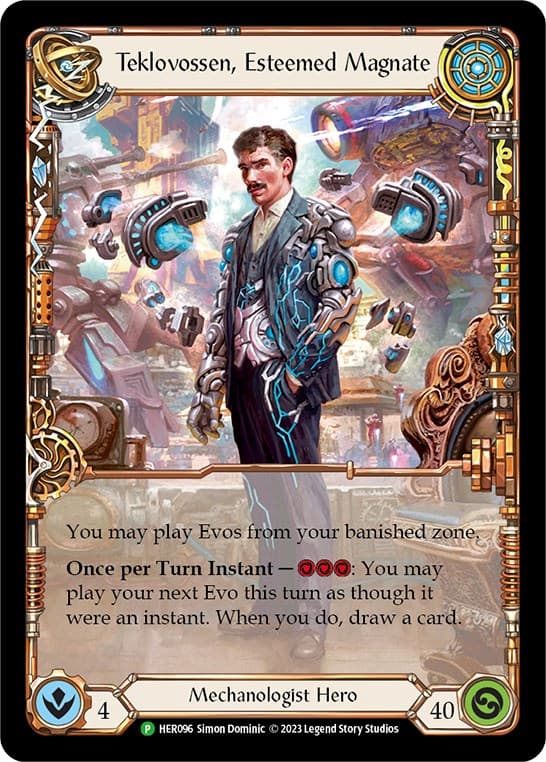 Teklovossen, Esteemed Magnate - HER096 — Flesh and Blood: Promo Cards card