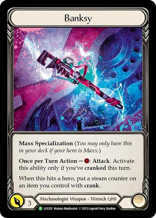 Banksy - LGS201 — Flesh and Blood: Promo Cards card
