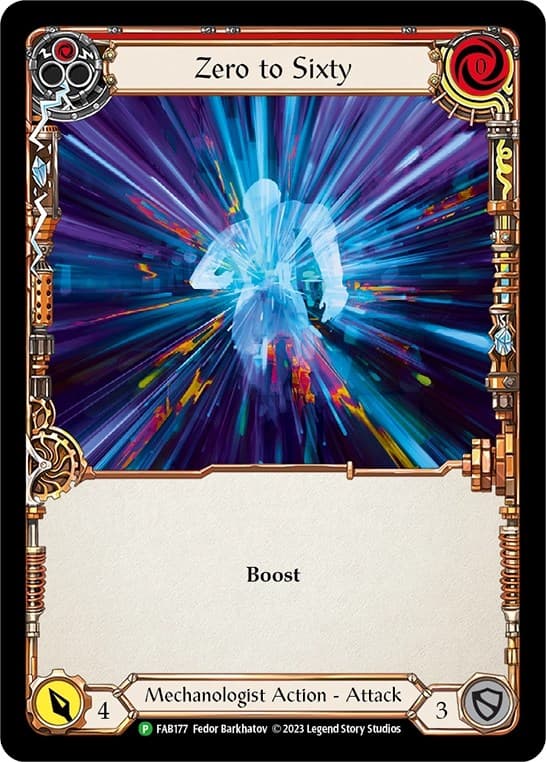 Zero to Sixty - FAB177 — Flesh and Blood: Promo Cards card
