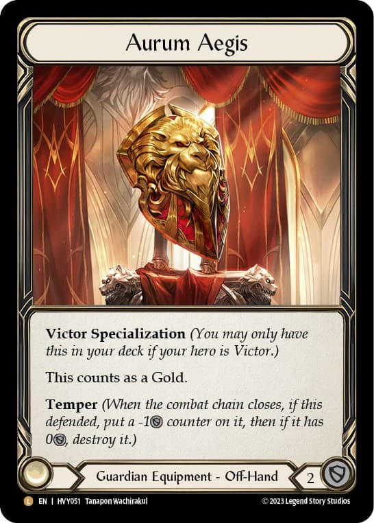 Aurum Aegis — Heavy Hitters card
