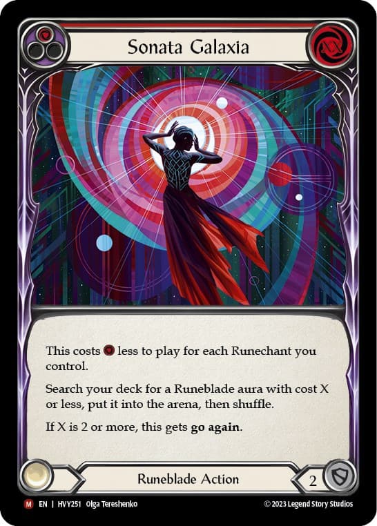 Sonata Galaxia — Heavy Hitters card