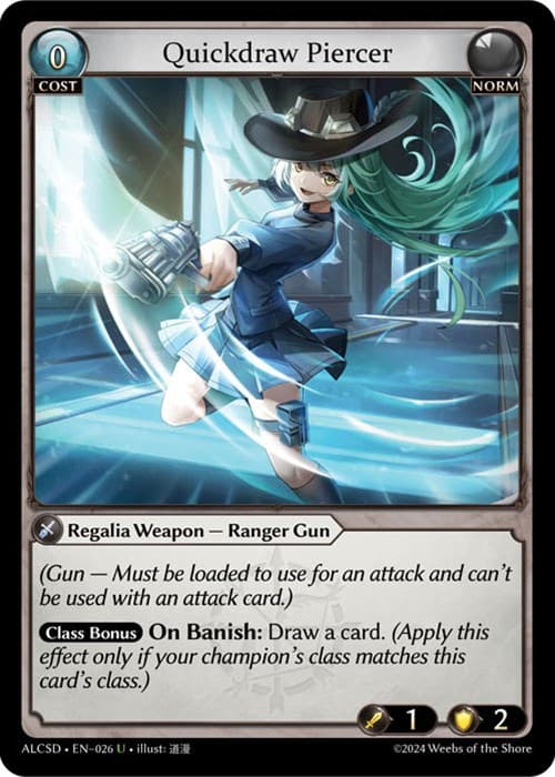 Quickdraw Piercer — Alchemical Revolution Starter Decks card
