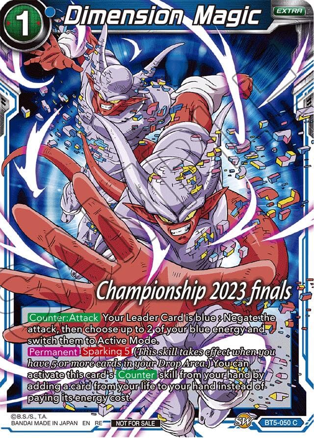 Dimension Magic (2023 Championship Finals Celebration Pack) — Tournament Promotion Cards card