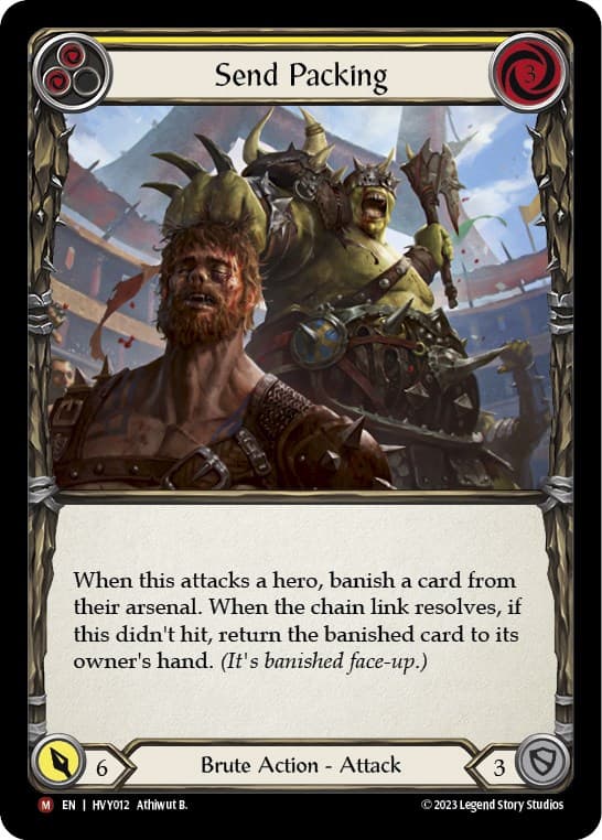 Send Packing — Heavy Hitters card