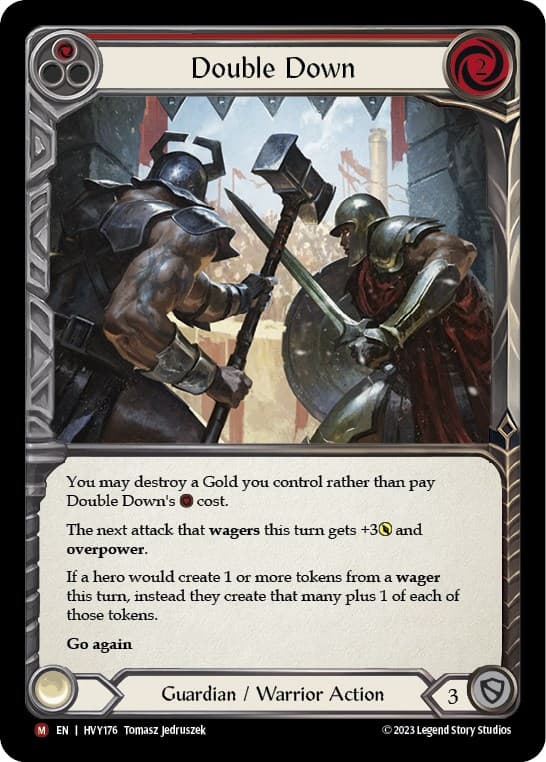 Double Down — Heavy Hitters card