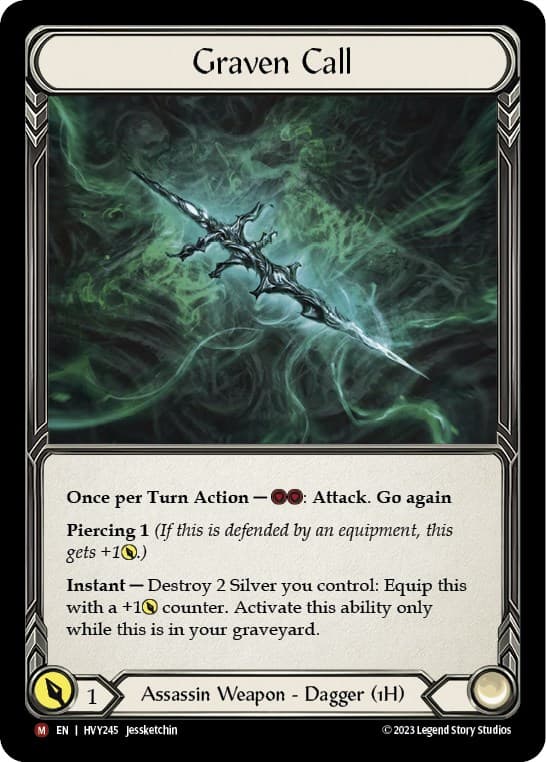 Graven Call — Heavy Hitters card