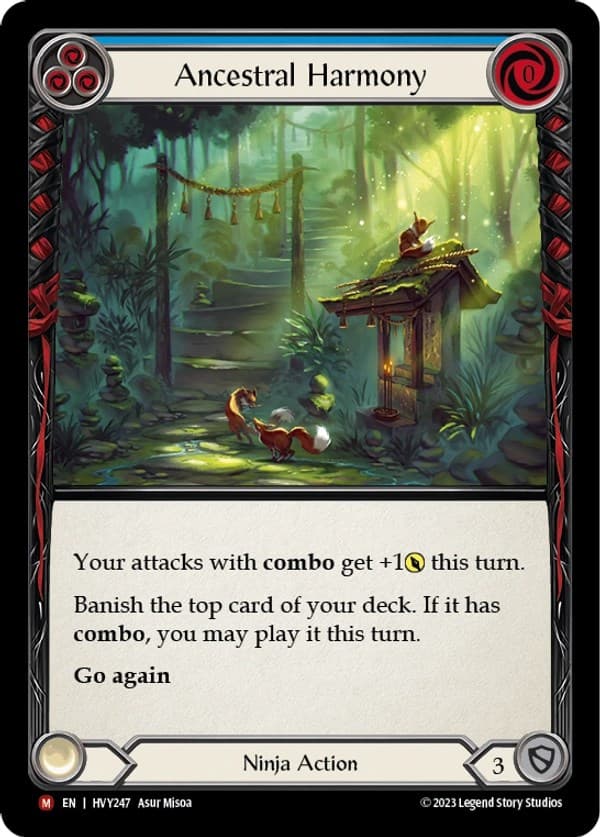 Ancestral Harmony — Heavy Hitters card