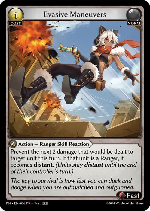 Evasive Maneuvers — Promotional Cards card
