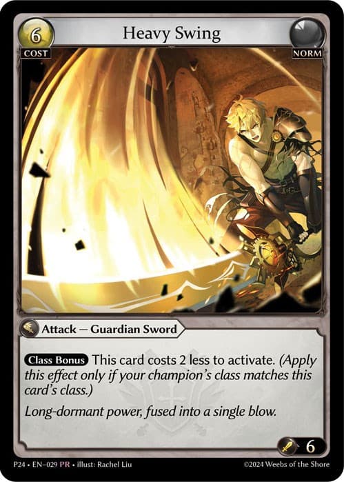 Heavy Swing — Promotional Cards card