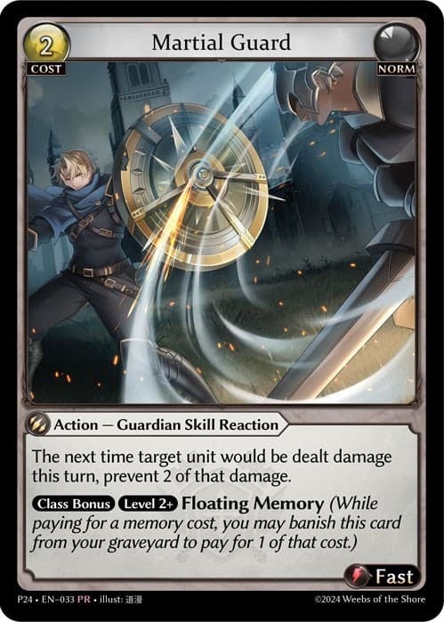 Martial Guard — Promotional Cards card