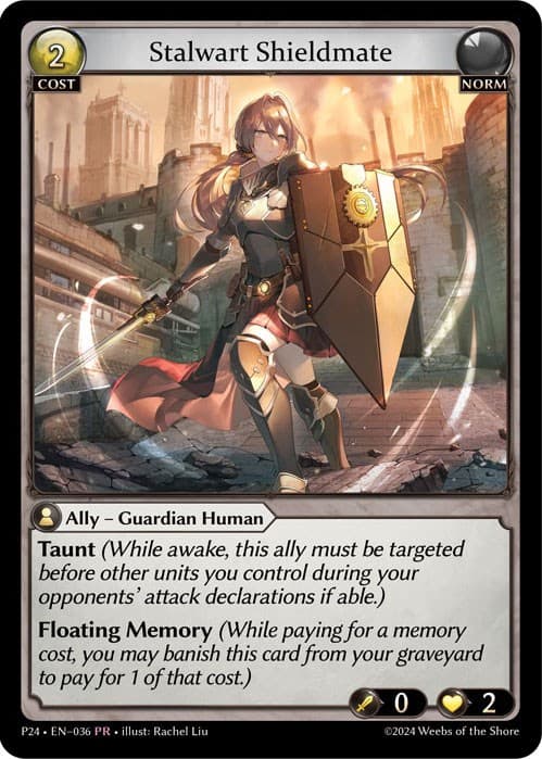 Stalwart Shieldmate — Promotional Cards card