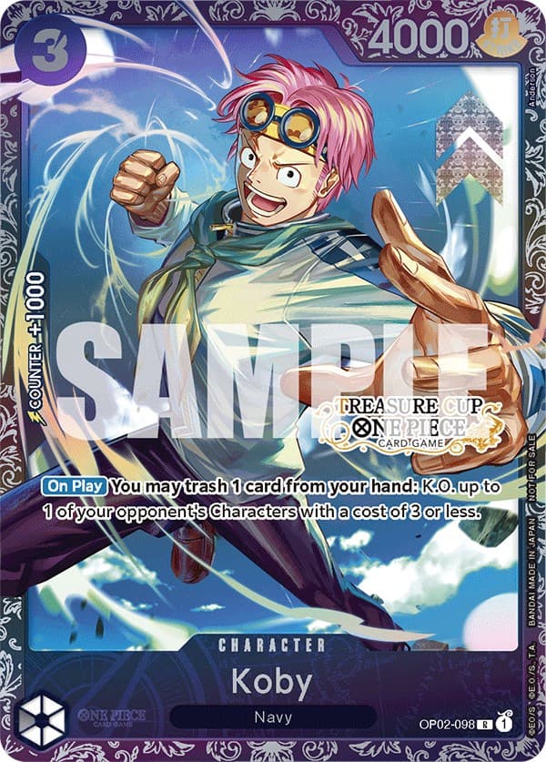 Koby (Treasure Cup) — One Piece Promotion Cards card