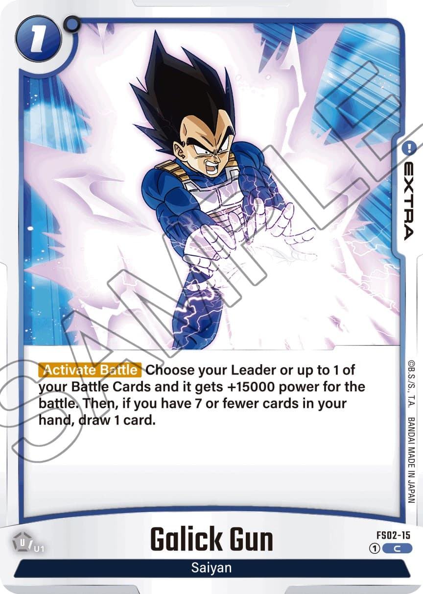 Galick Gun — Starter Deck 2: Vegeta card