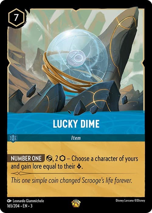 Lucky Dime — Into the Inklands card