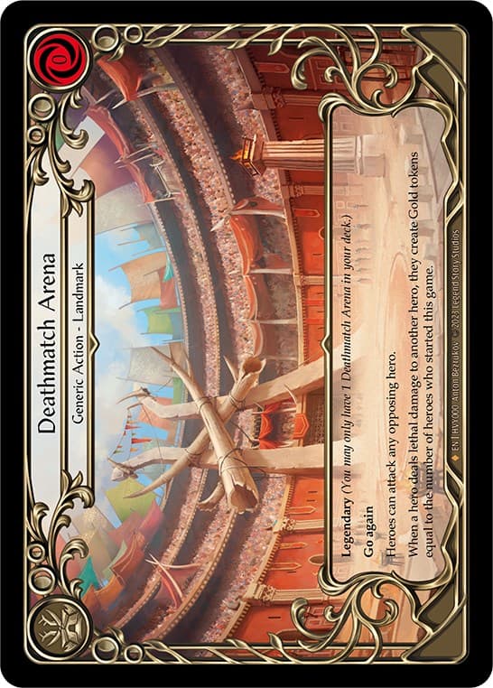 Deathmatch Arena — Heavy Hitters card