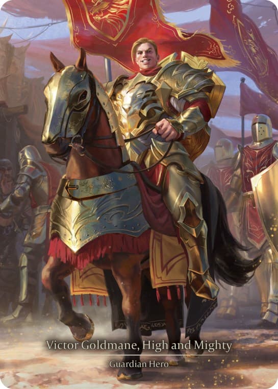 Victor Goldmane, High and Mighty (Marvel) — Heavy Hitters card