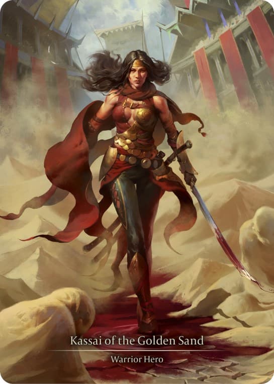Kassai of the Golden Sand (Marvel) — Heavy Hitters card