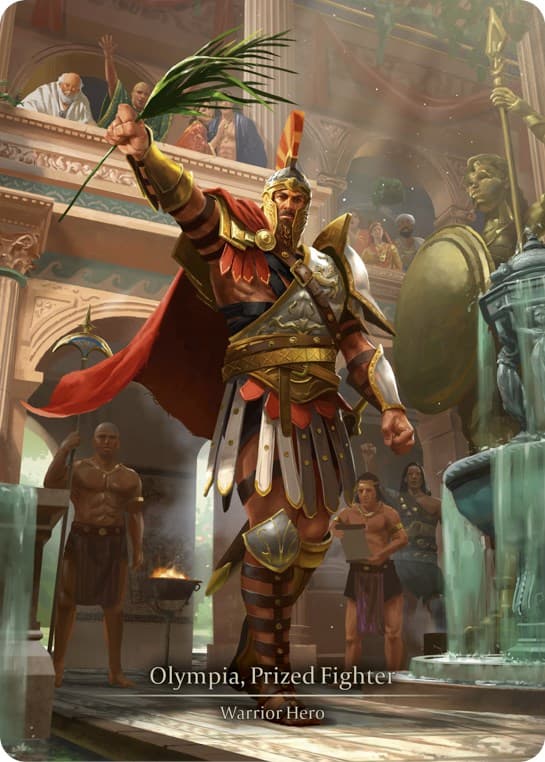 Olympia, Prized Fighter (Marvel) — Heavy Hitters card