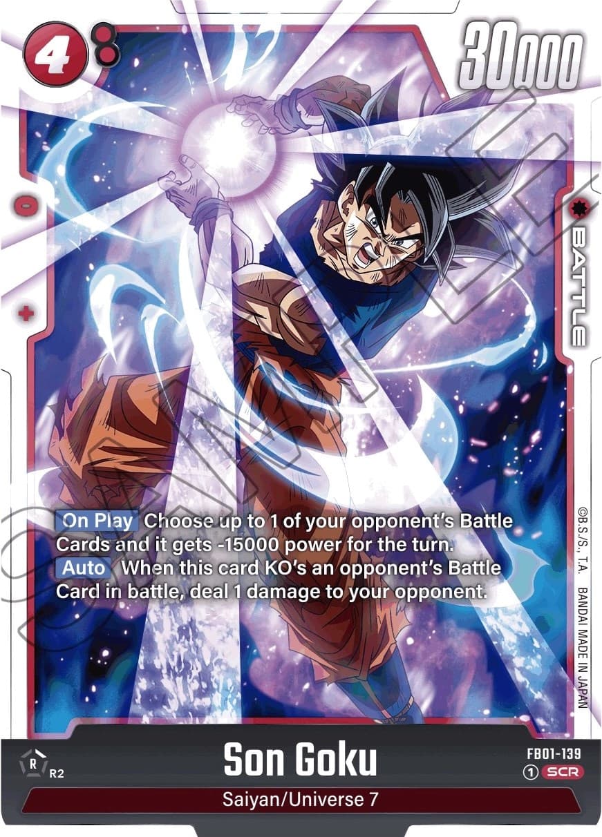 Son Goku - FB01-139 — Awakened Pulse card