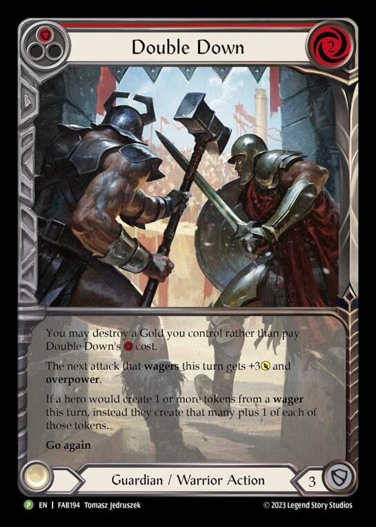 Double Down - FAB194 — Flesh and Blood: Promo Cards card