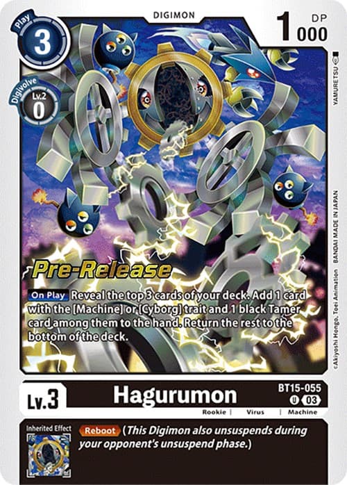 Hagurumon — Exceed Apocalypse Pre-Release Cards card