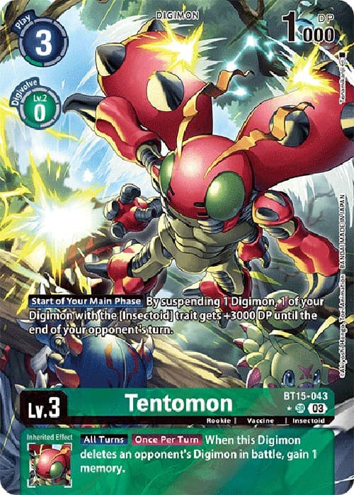 Tentomon (Alternate Art) — Exceed Apocalypse card
