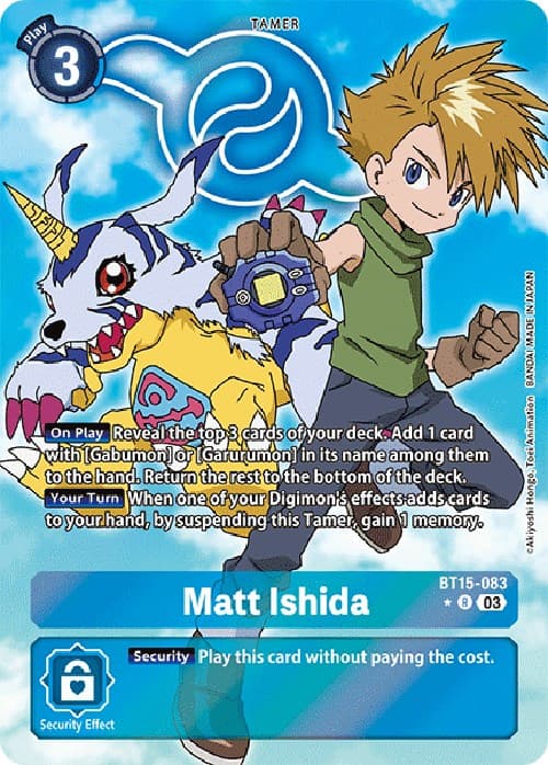 Matt Ishida (Alternate Art) — Exceed Apocalypse card