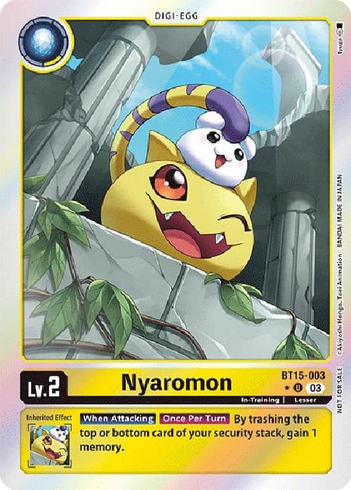 Nyaromon (Exceed Apocalypse Box Promotion Pack) — Exceed Apocalypse card