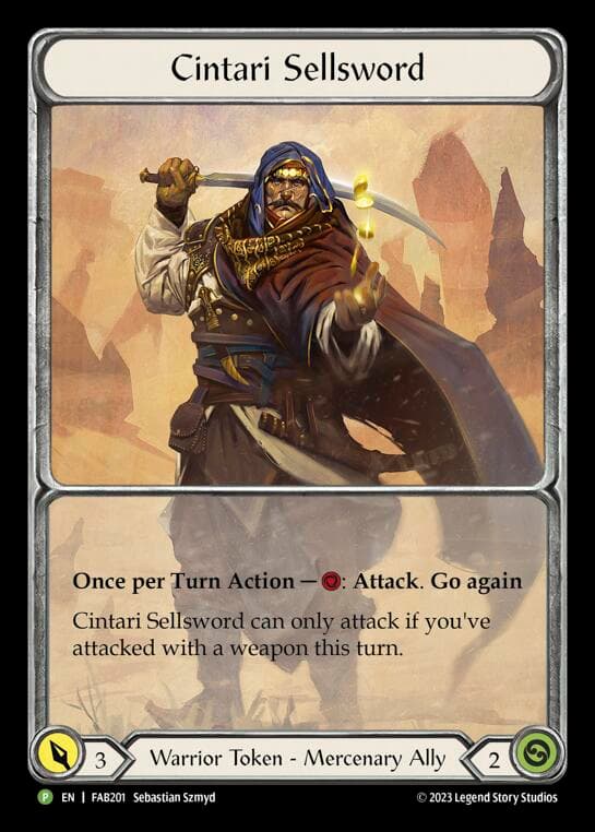 Cintari Sellsword - FAB201 — Flesh and Blood: Promo Cards card
