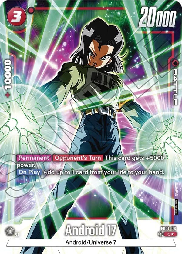 Android 17 (Tournament Pack -Winner- 01) — Tournament and Championship Promos card