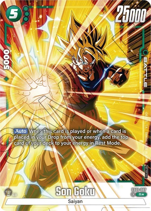 Son Goku - FB01-087 (Tournament Pack -Winner- 01) — Tournament and Championship Promos card