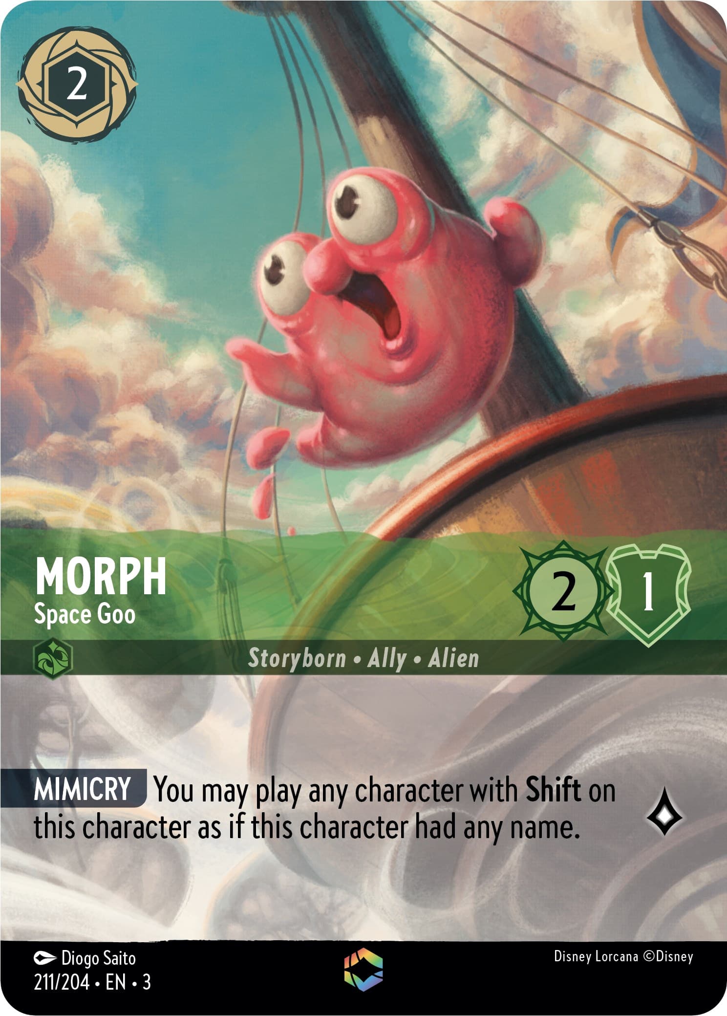 Morph - Space Goo (Enchanted) — Into the Inklands card