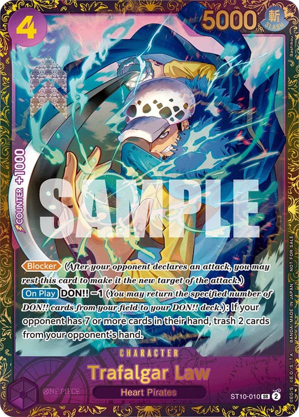 Trafalgar Law - ST10-010 — One Piece Promotion Cards card