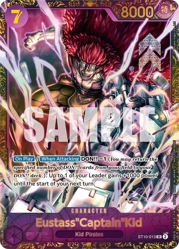 Eustass"Captain"Kid - ST10-013 — One Piece Promotion Cards card