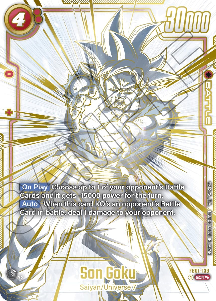 Son Goku - FB01-139 (Super Alternate Art) — Awakened Pulse card