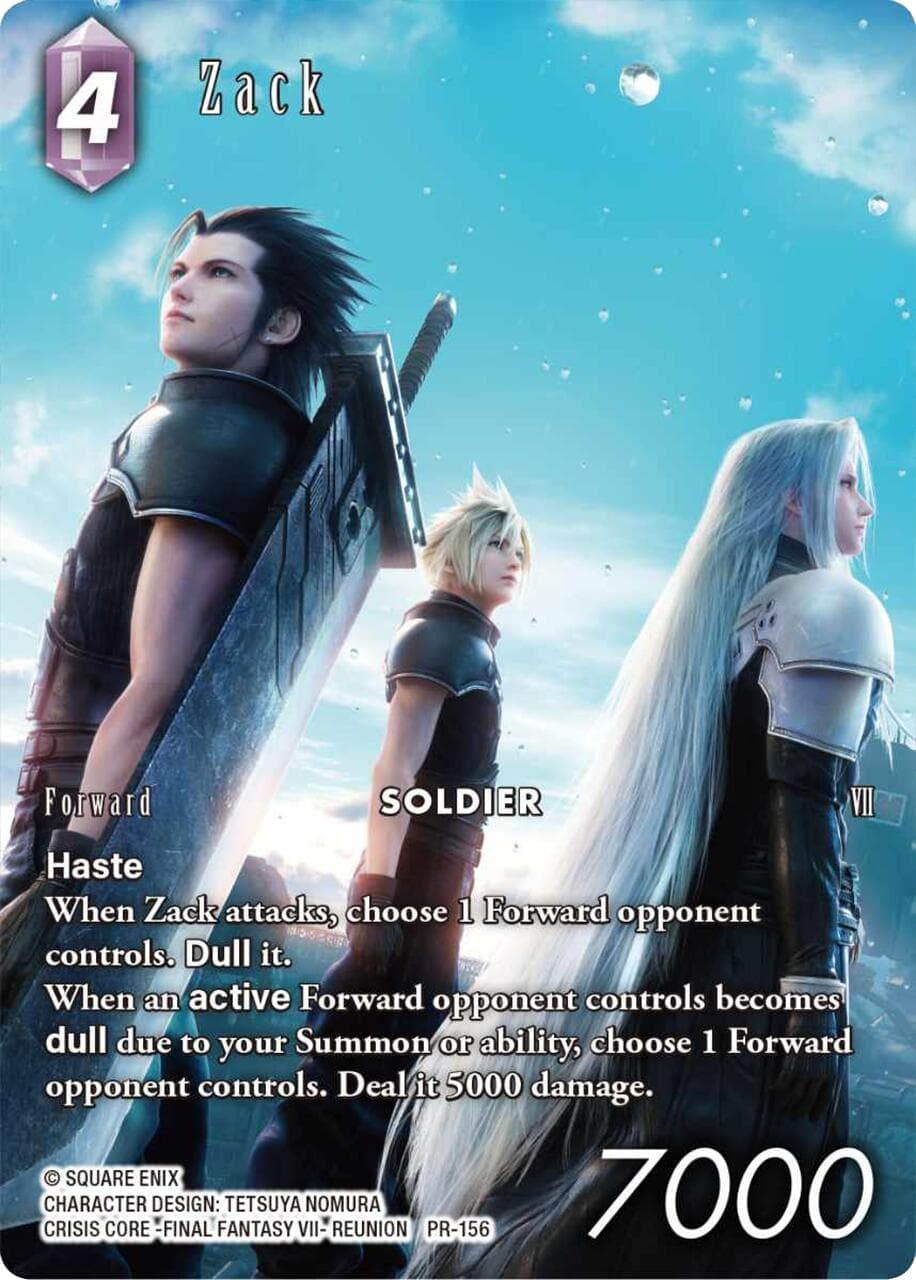 Zack (Full Art) — FF: Promo Cards card