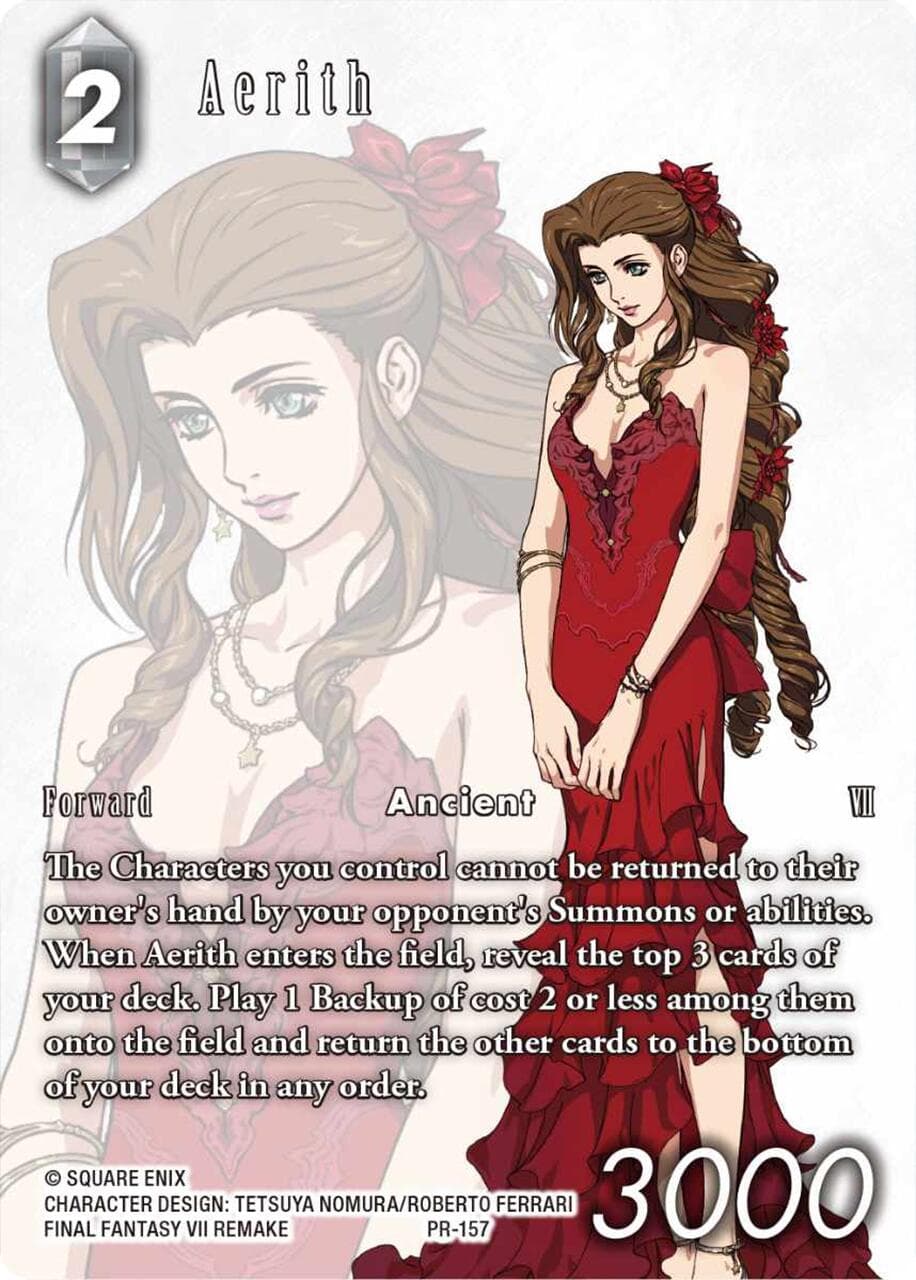 Aerith (Full Art) - PR-157 — FF: Promo Cards card