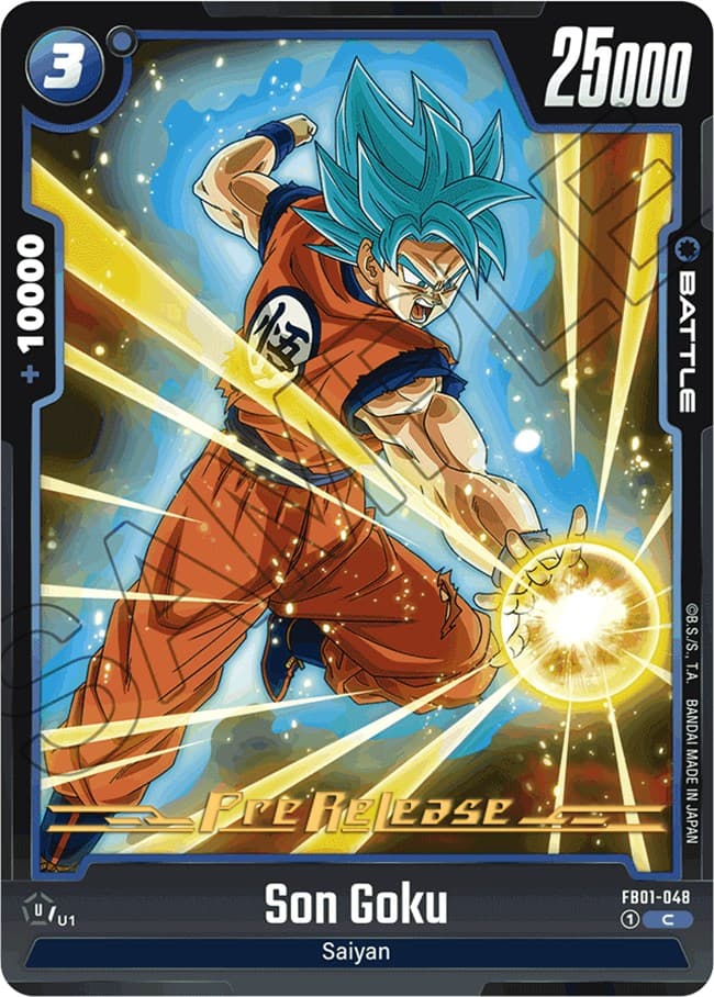 Son Goku - FB01-048 — Awakened Pulse Pre-Release Cards card