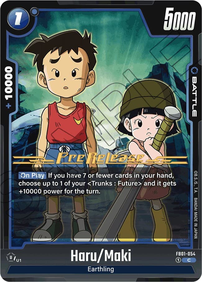 Haru/Maki — Awakened Pulse Pre-Release Cards card