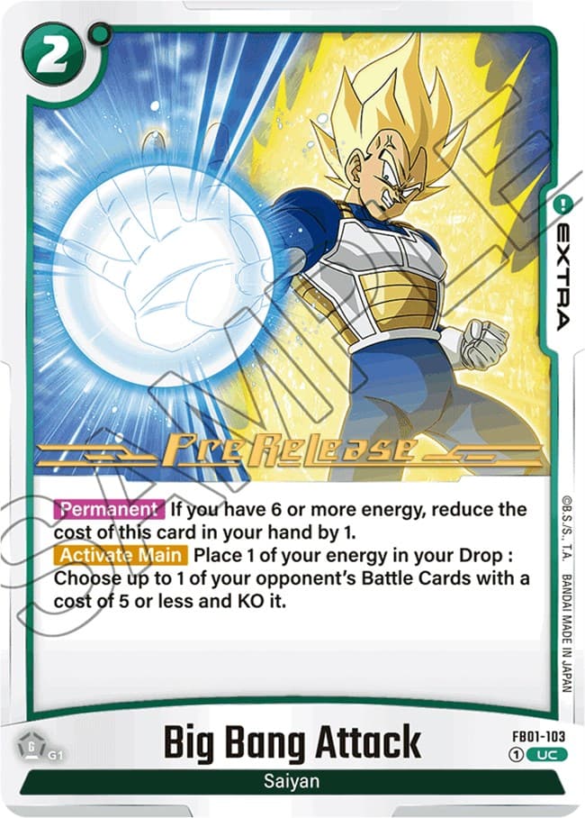 Big Bang Attack — Awakened Pulse Pre-Release Cards card