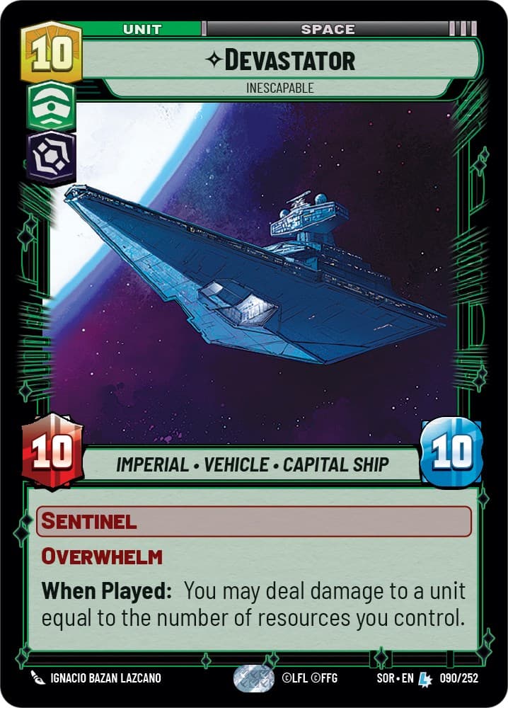 Devastator - Inescapable — Spark of Rebellion card