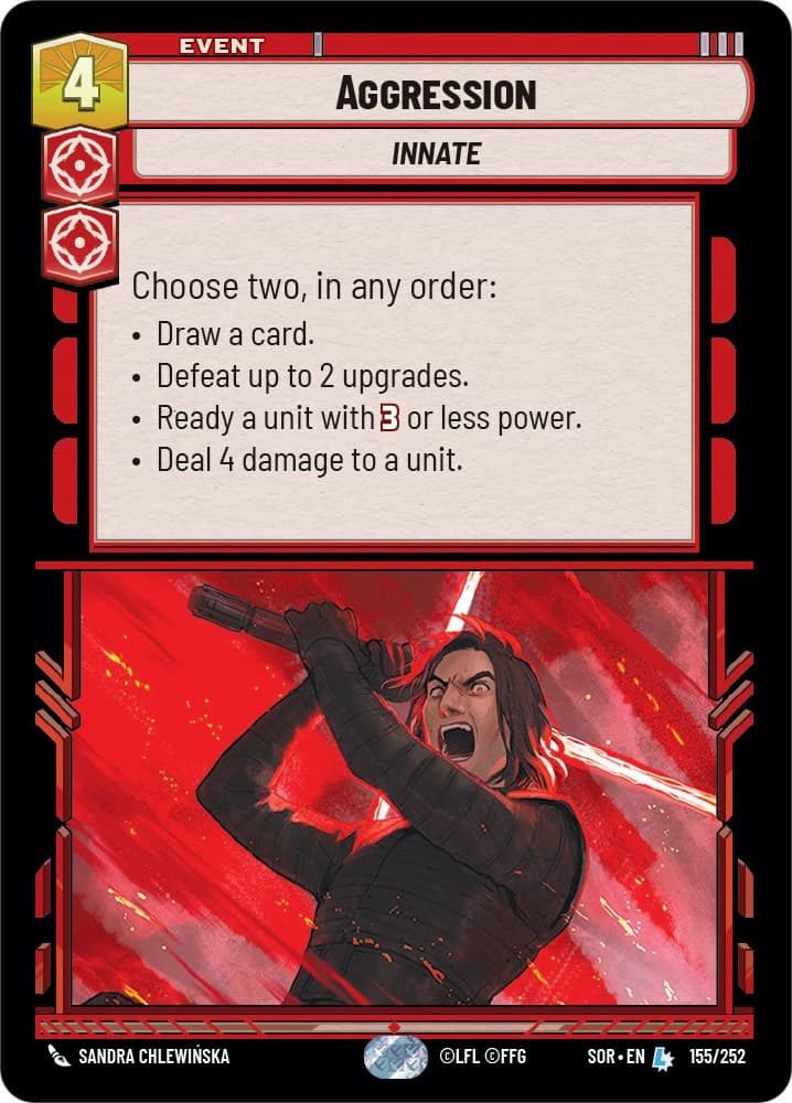 Aggression — Spark of Rebellion card