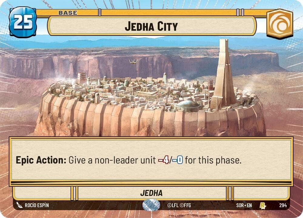 Jedha City (Hyperspace) — Spark of Rebellion card