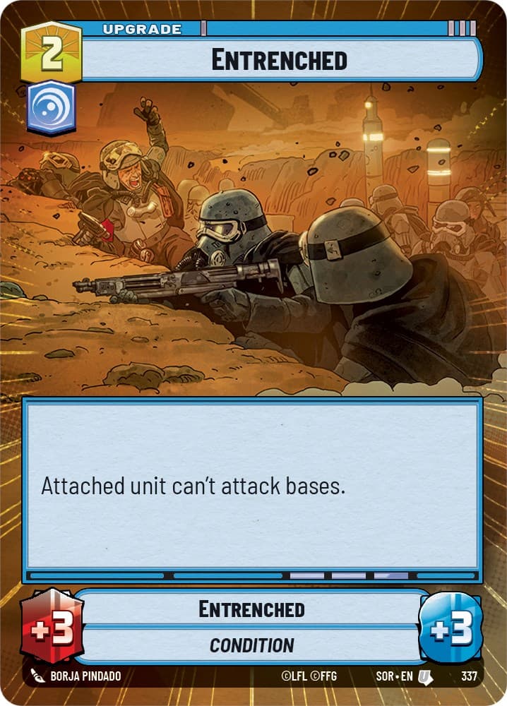 Entrenched (Hyperspace) — Spark of Rebellion card