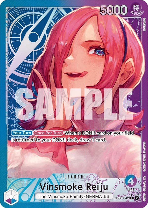 Vinsmoke Reiju (042) (Alternate Art) — Wings of the Captain card