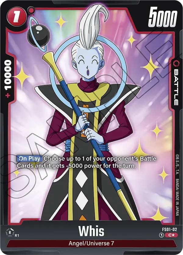 Whis (Bonus Pack Alternate Art) — Starter Deck 1: Son Goku card