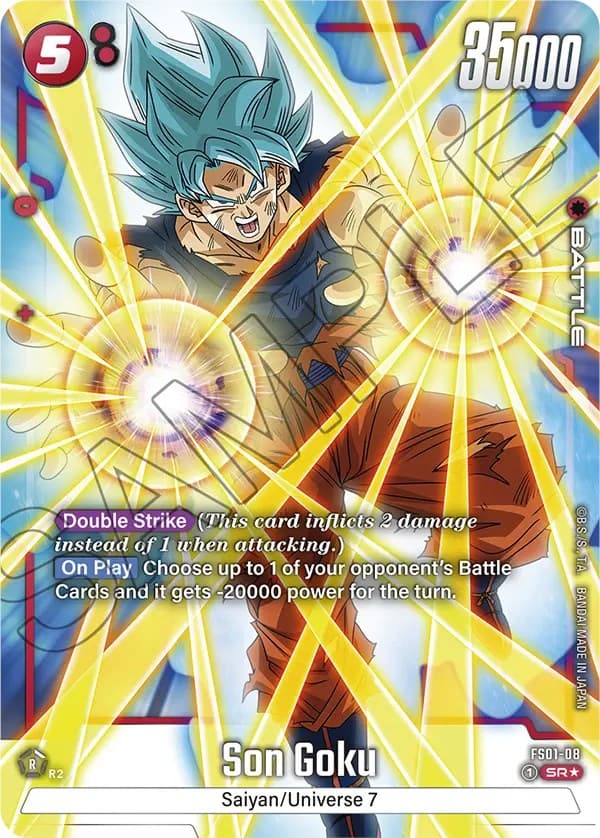 Son Goku - FS01-08 (Bonus Pack Alternate Art) — Starter Deck 1: Son Goku card