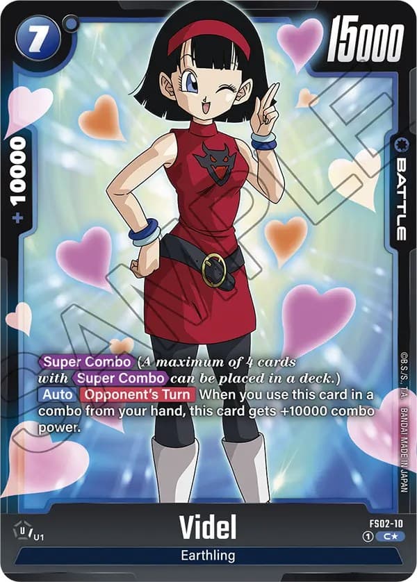 Videl (Bonus Pack Alternate Art) — Starter Deck 2: Vegeta card