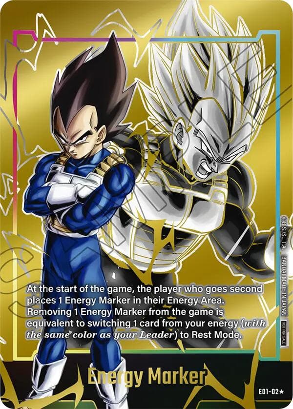 Energy Marker (E01-02) (Gold) — Fusion World Energy Markers card